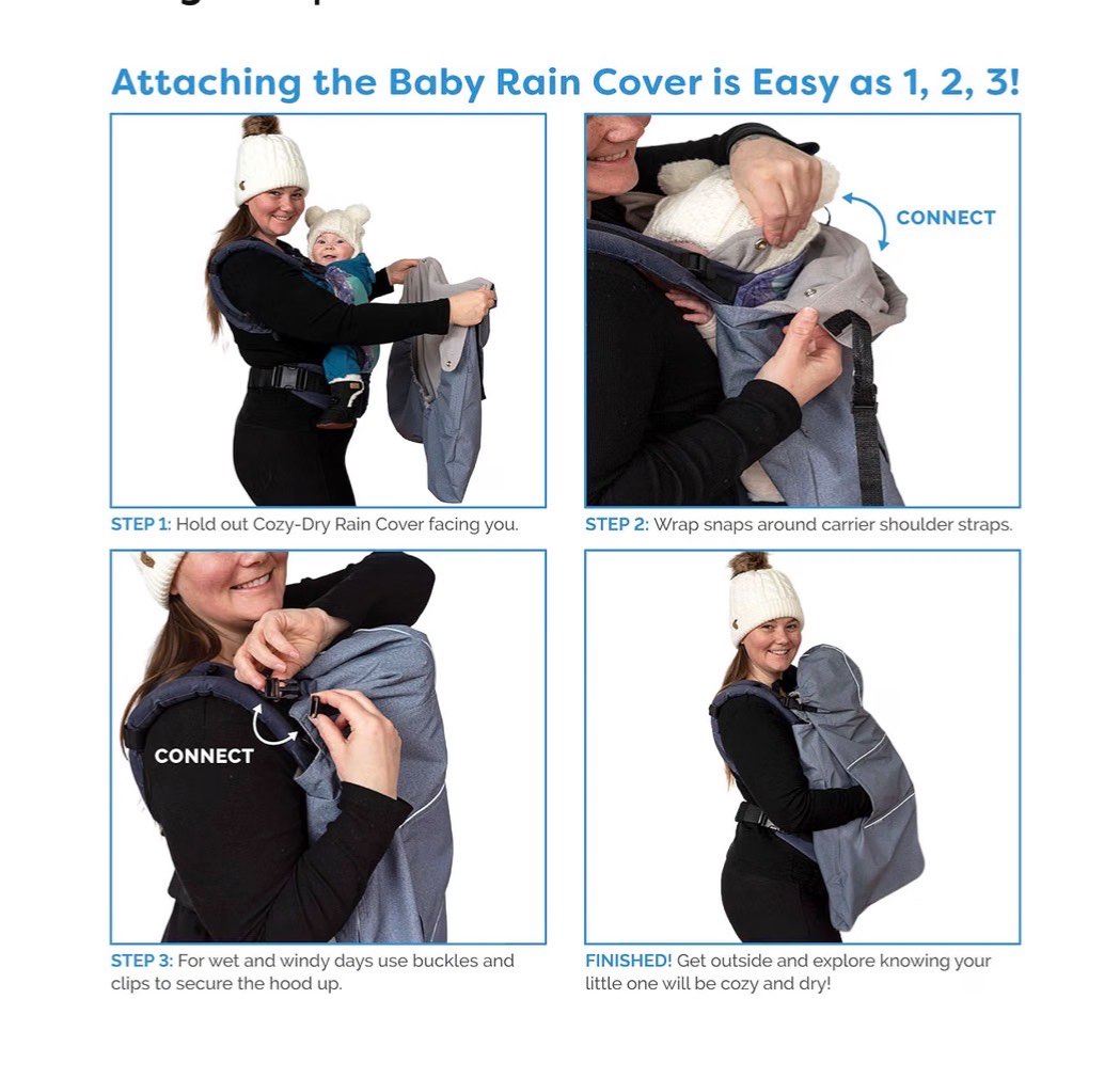 Baby Carrier Waterproof Cover