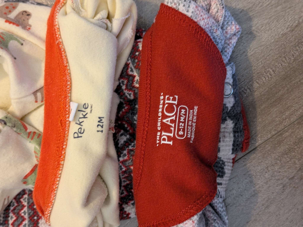 2 pairs of pjs - children's place and pekkle, Kids 12 Month (9-12M)