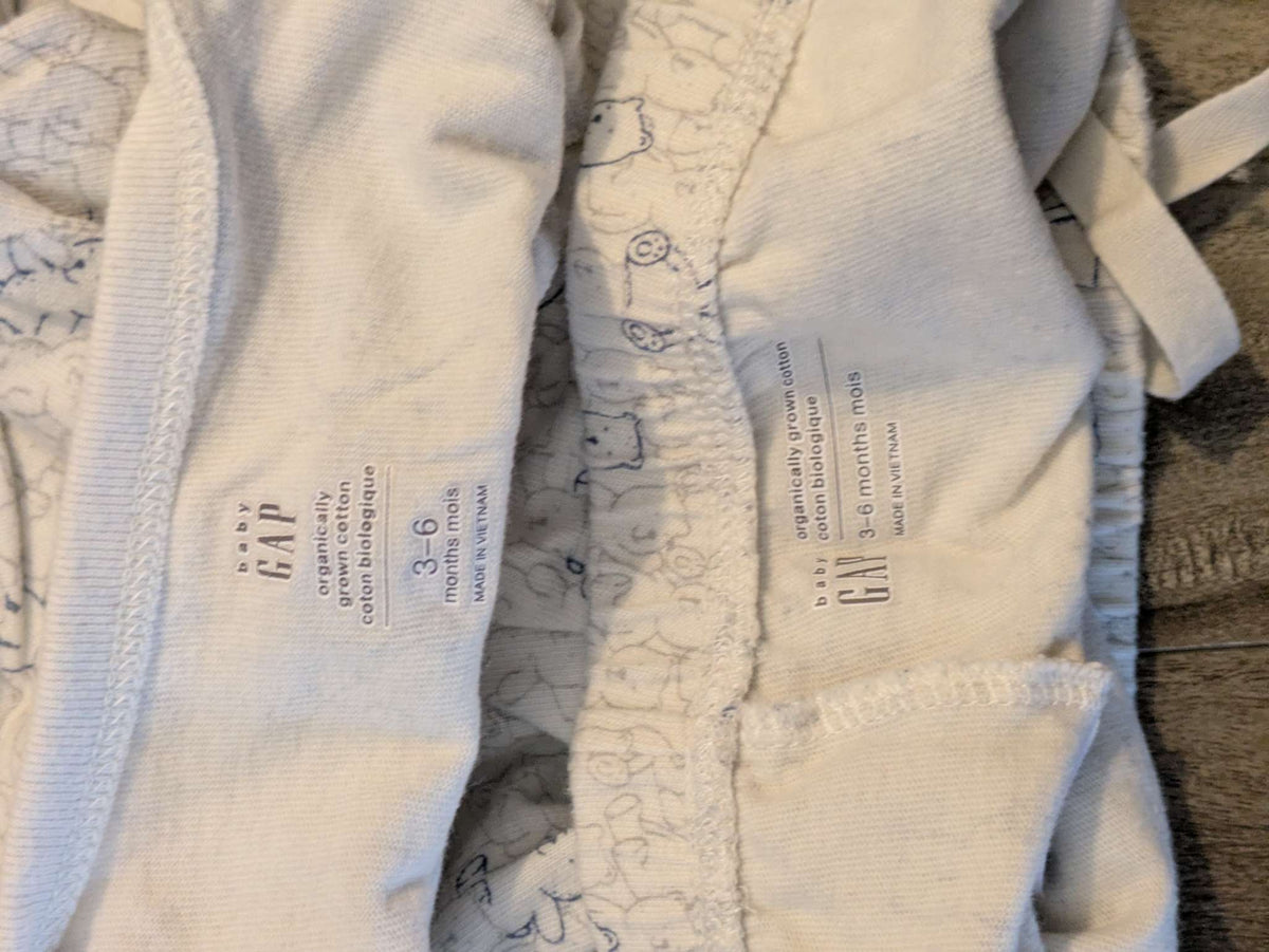Baby gap bear print outfit , Kids 6 Month (3-6M)