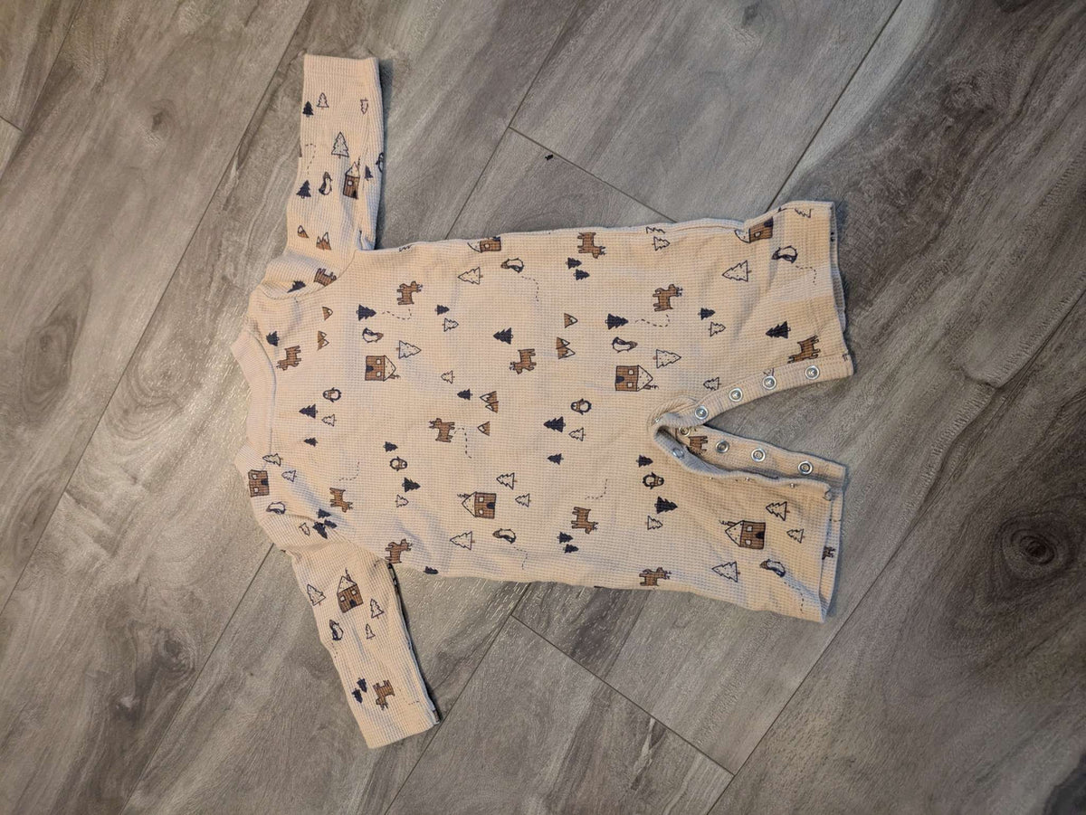 Woodland print romper - Joe Fresh , Kids 6 Month (3-6M)