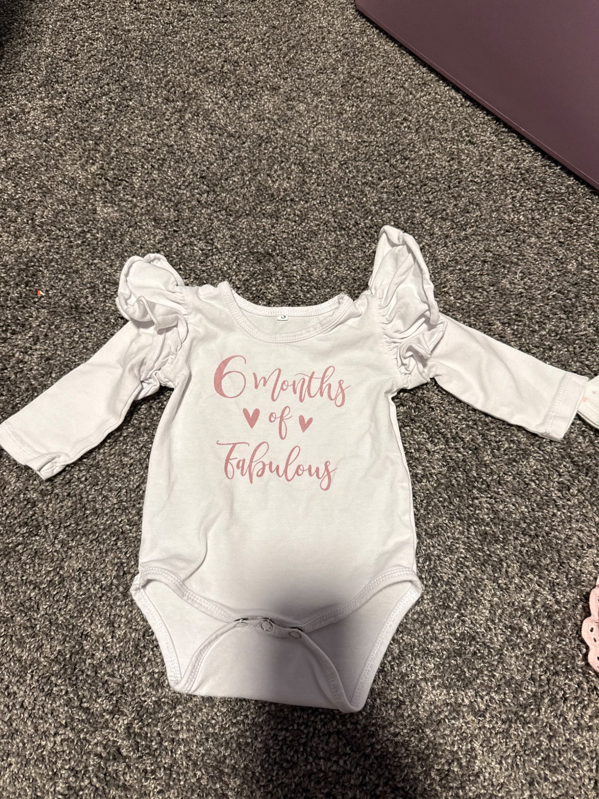 6 months bodysuit, Kids 6 Month (3-6M)