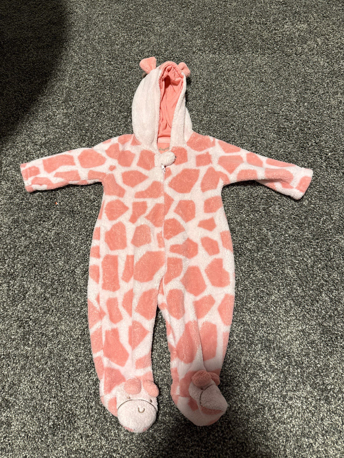 Pink Giraffe , Kids 9 Month (6-9M)