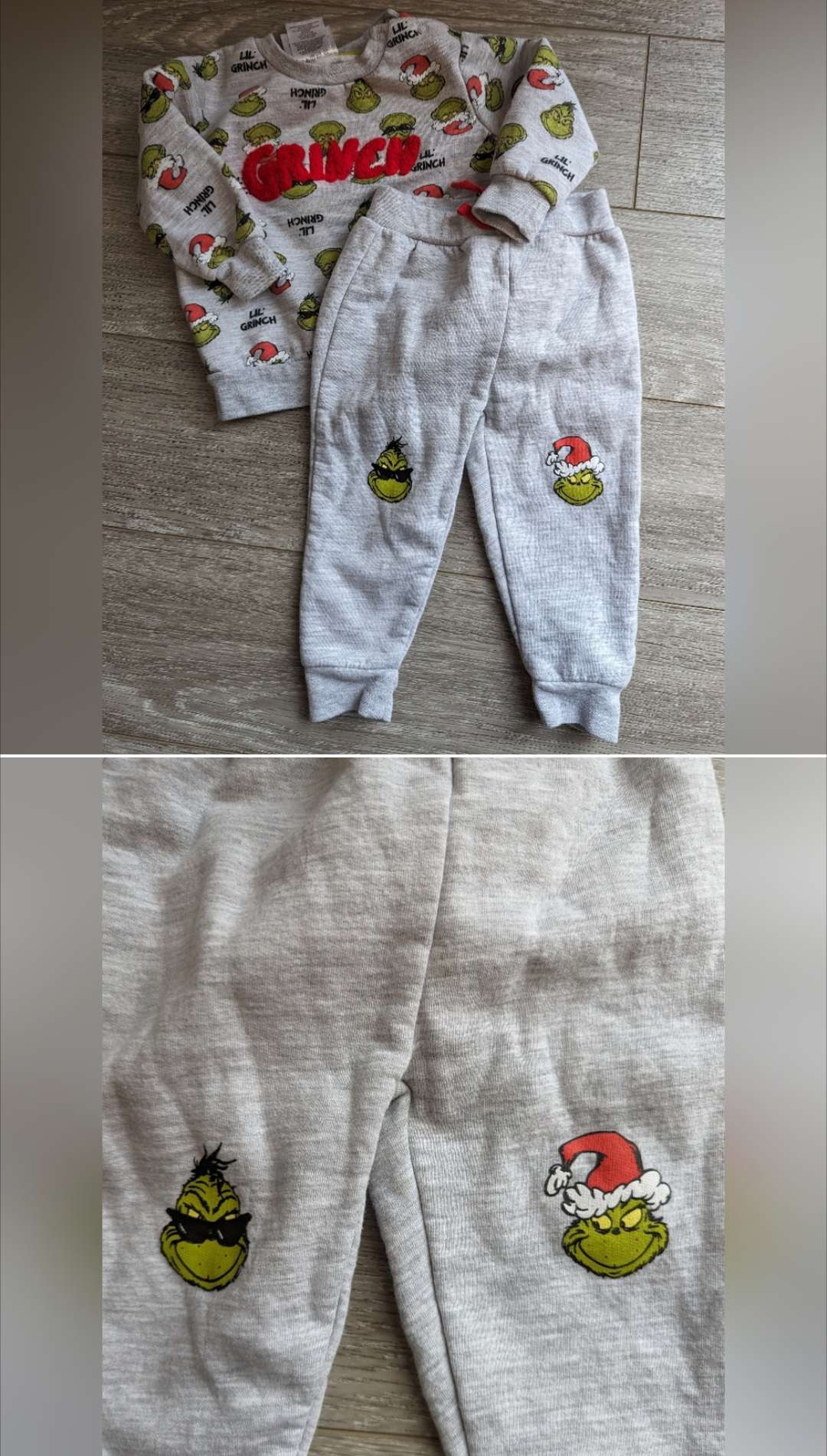 Grinch outfit 6-12 months , Kids 12 Month (9-12M)