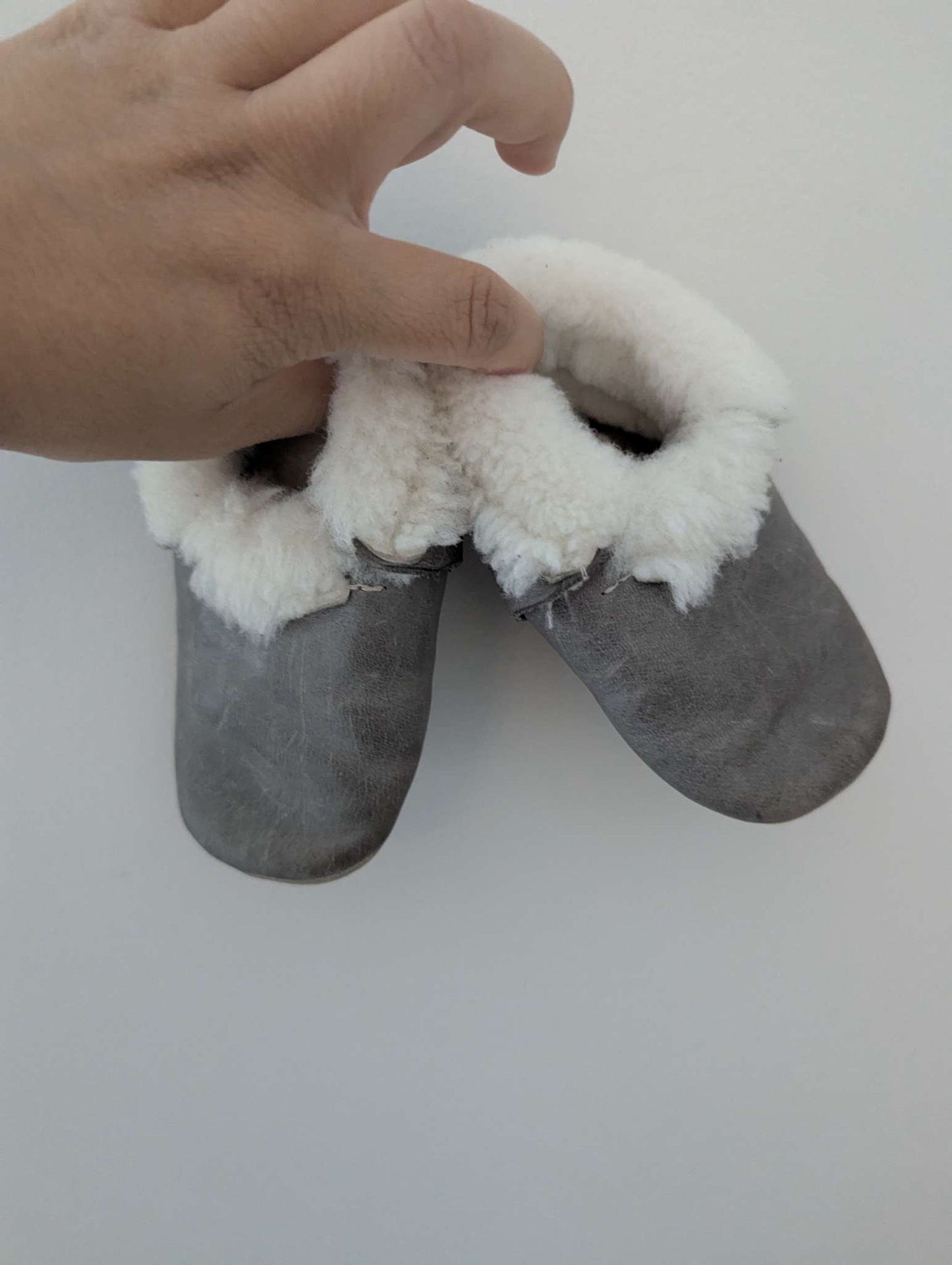 Hey folks warm booties , Shoes 5 (Walkers:12-24 mth)