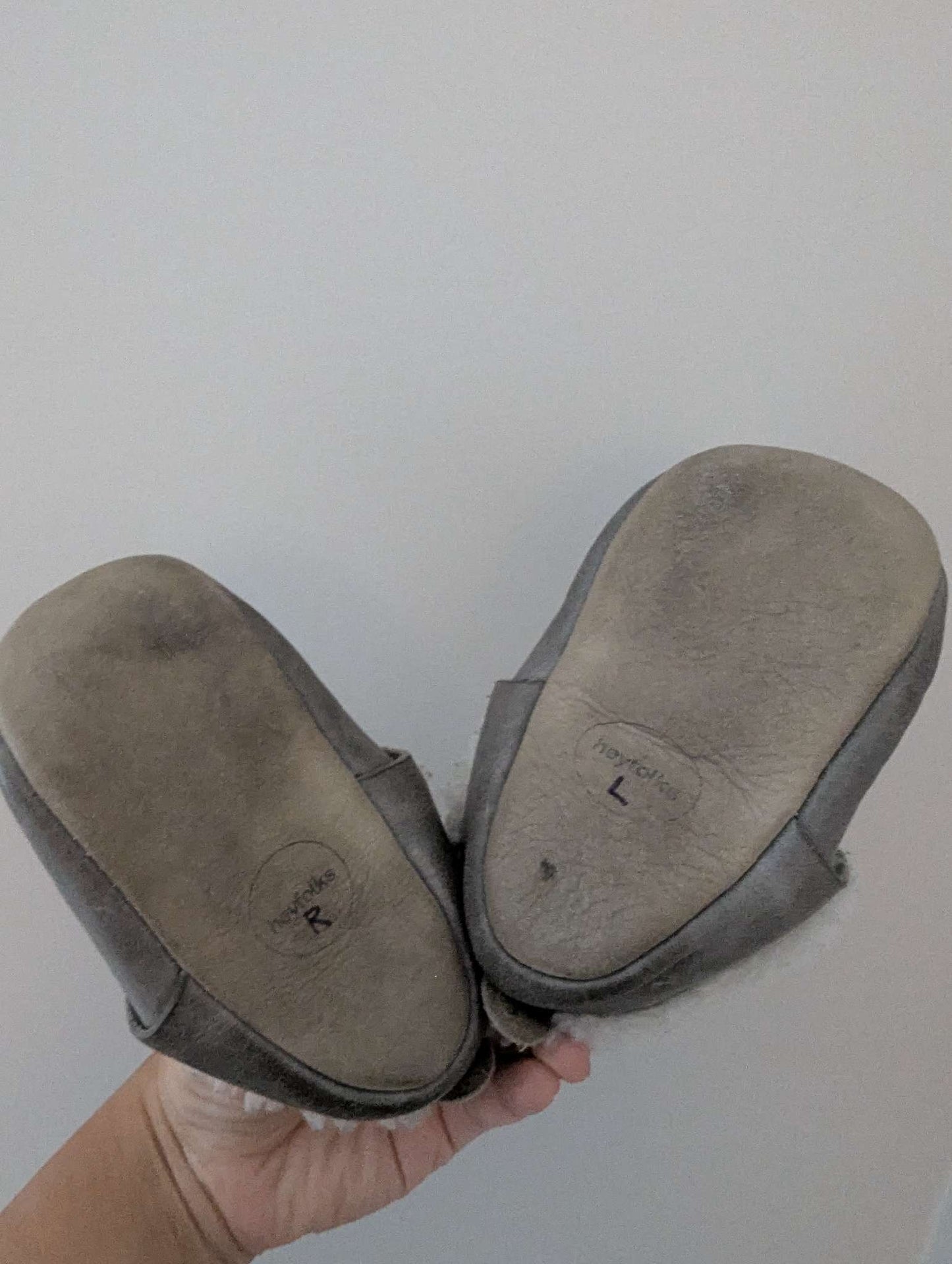 Hey folks warm booties , Shoes 5 (Walkers:12-24 mth)