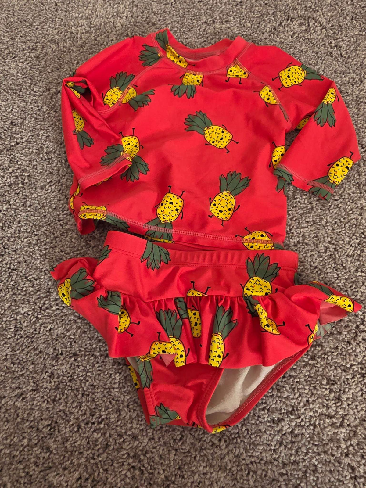 Pineapple swim suit 2T, Kids 2T