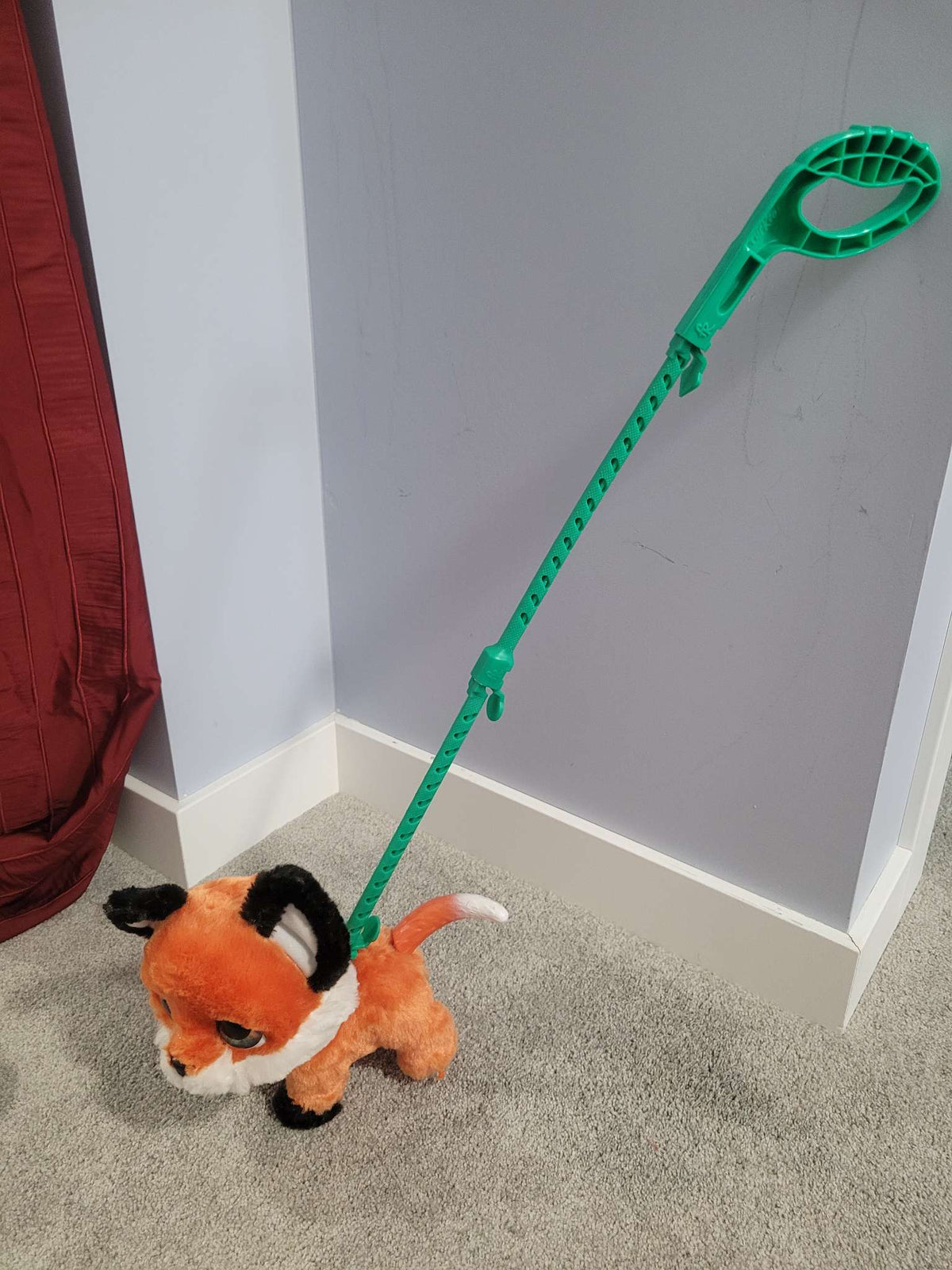Fox push along toy.