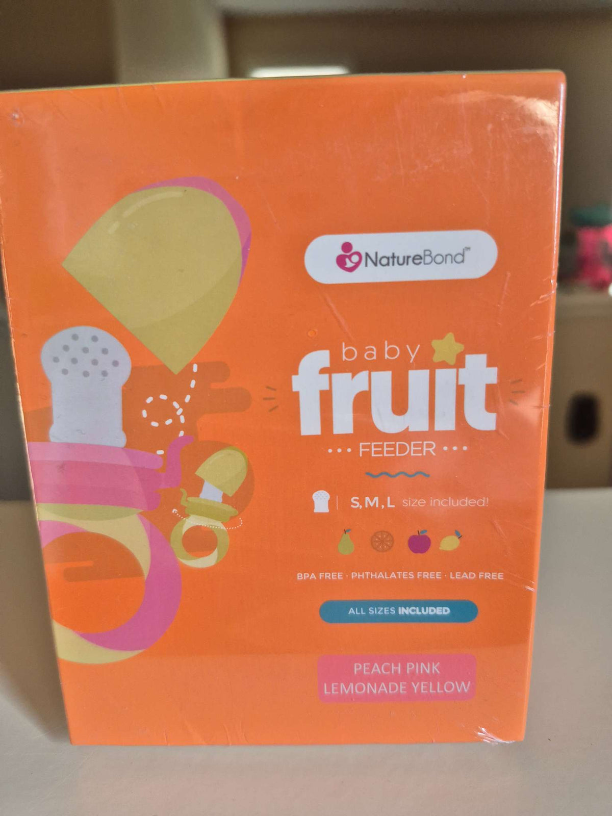 2-Pack Baby Fruit Feeder & Teether Set - Sealed