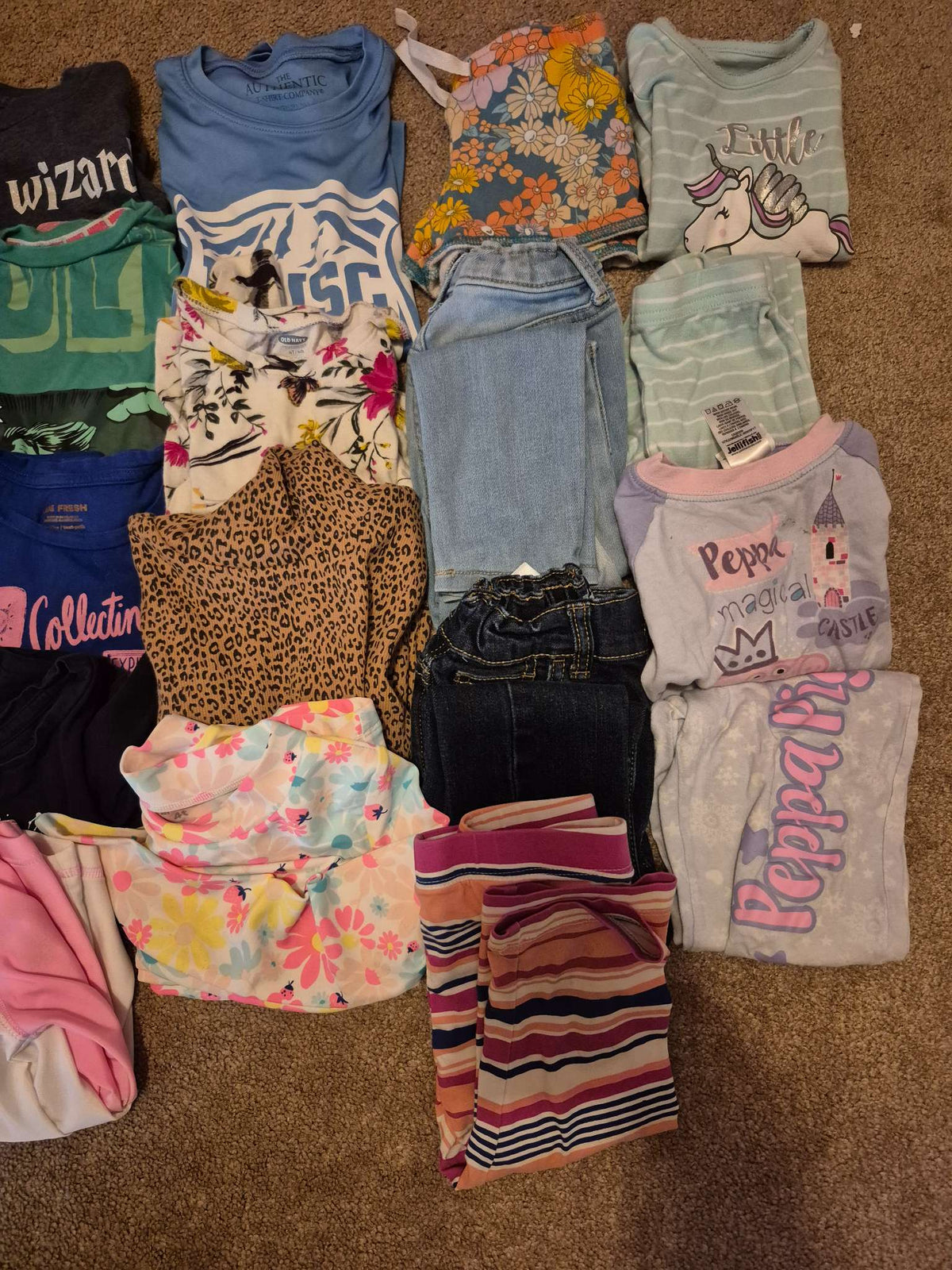 Girls Size 3T Clothing Mega Bundle - 20-Piece Wardrobe Lot, Kids 3T