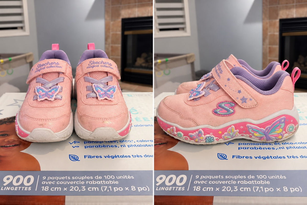 Sketchers Light Up Butterfly Running shoes , Shoes 7 (Walkers:12-24 mth)