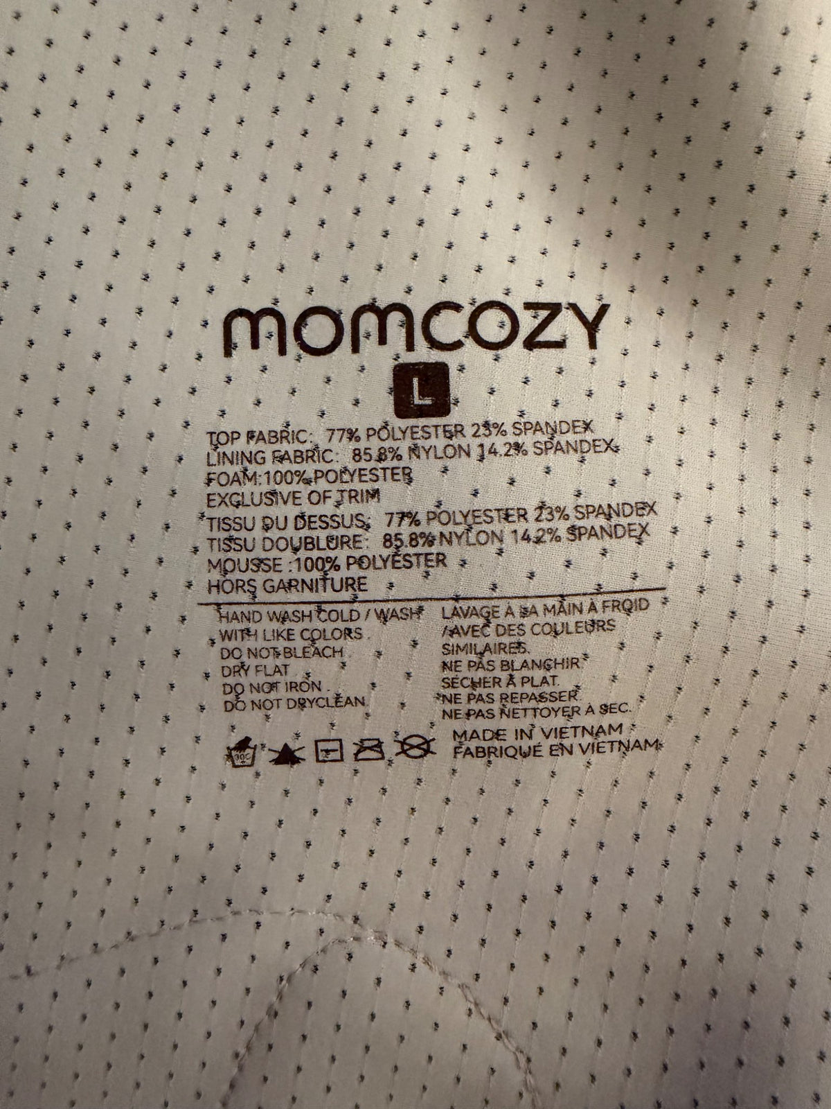 BumpEase Momcozy Ergonest Maternity Belly Band, Maternity L (12-14)