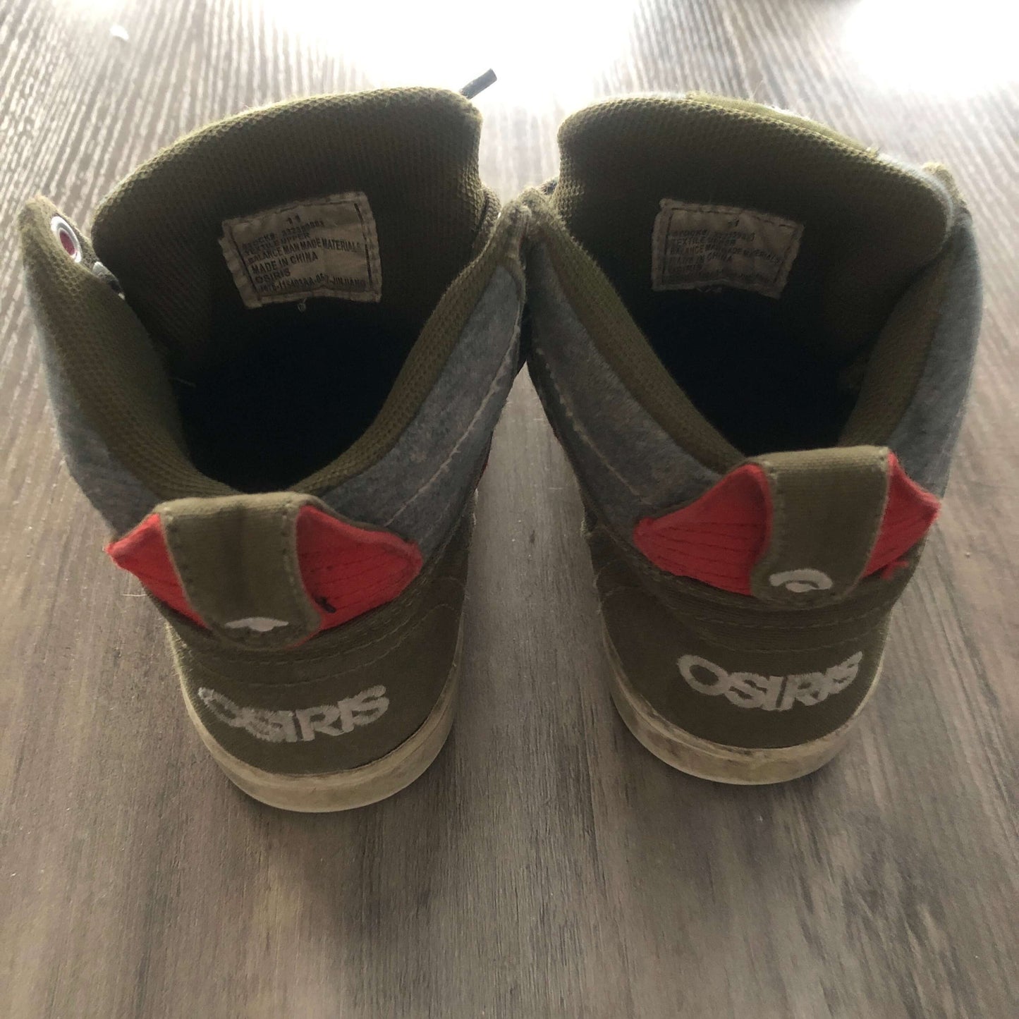 Osiris hightops , Shoes 11 (Toddler:2-4yr)
