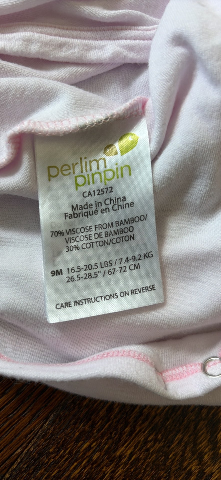 Perlimpinpin 9M onsies , Kids 9 Month (6-9M)