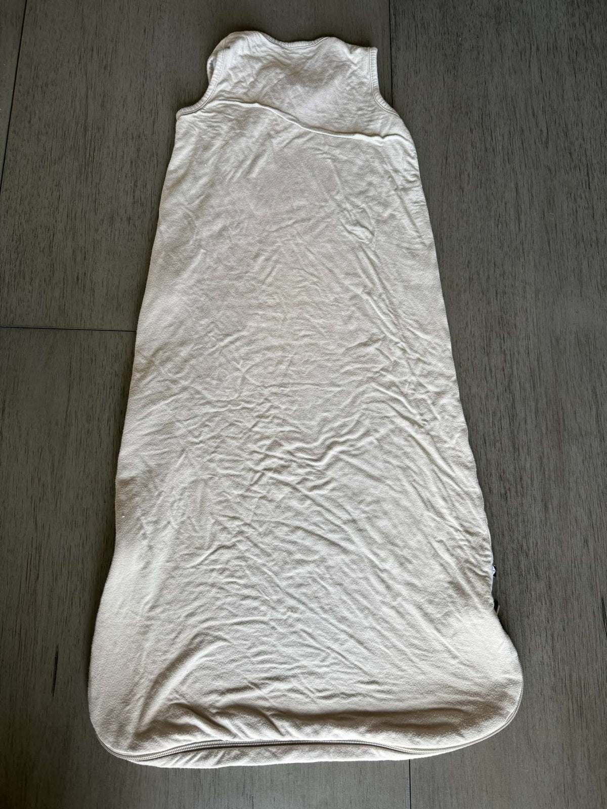 Kyte Baby Bamboo Sleep Bag 0.5 TOG - Oat - Size M (#344), 6-12 Months (Medium)