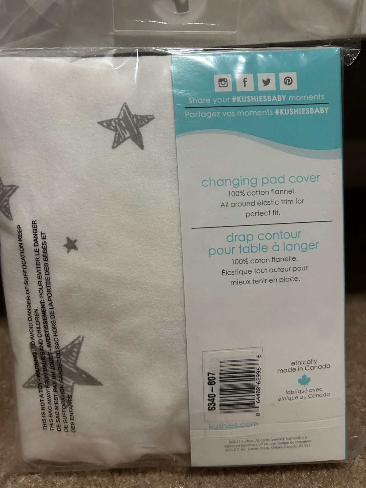 Changing pad cover - NEW