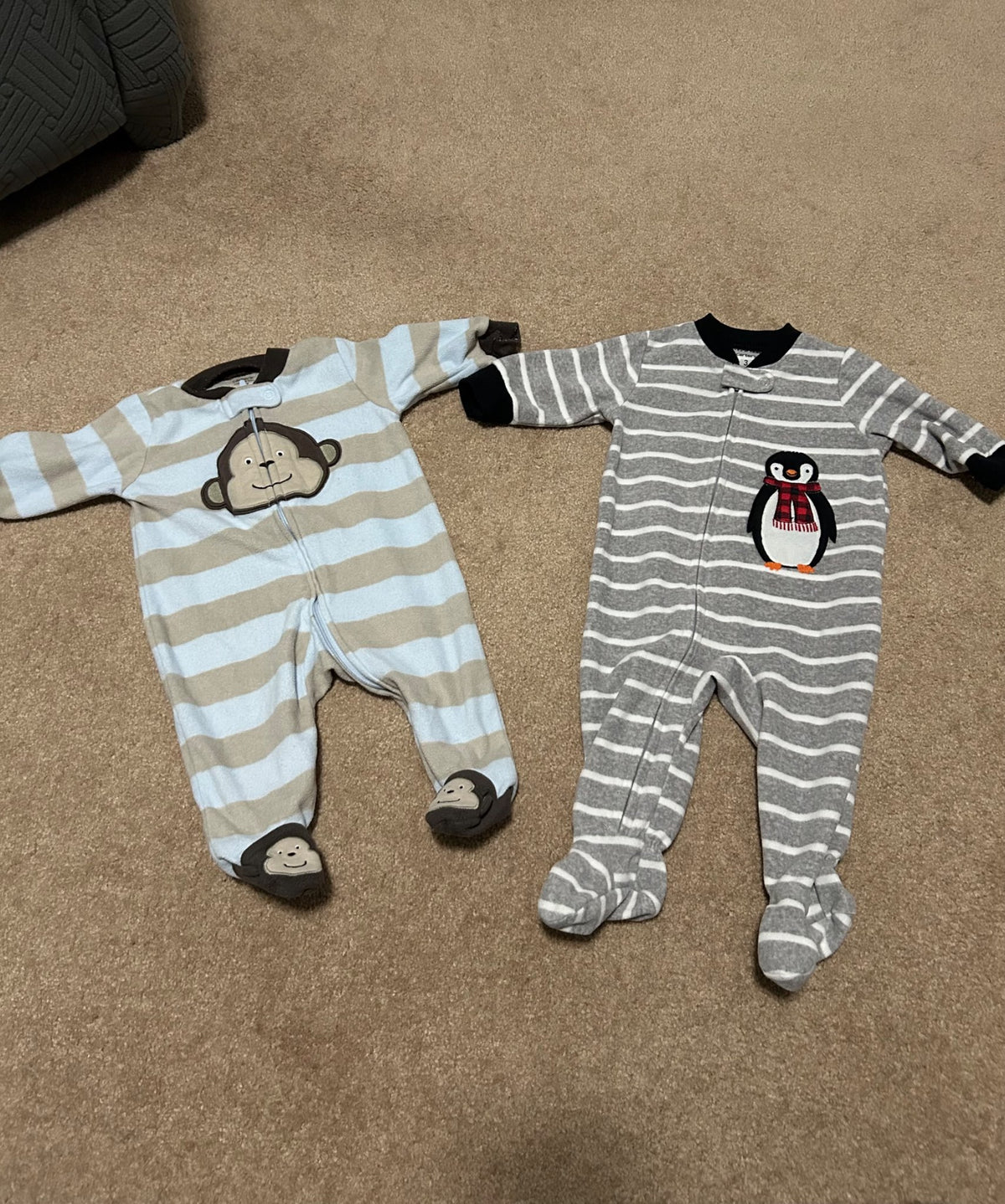3 month sleepers x2, Kids 3 Month (0-3M)