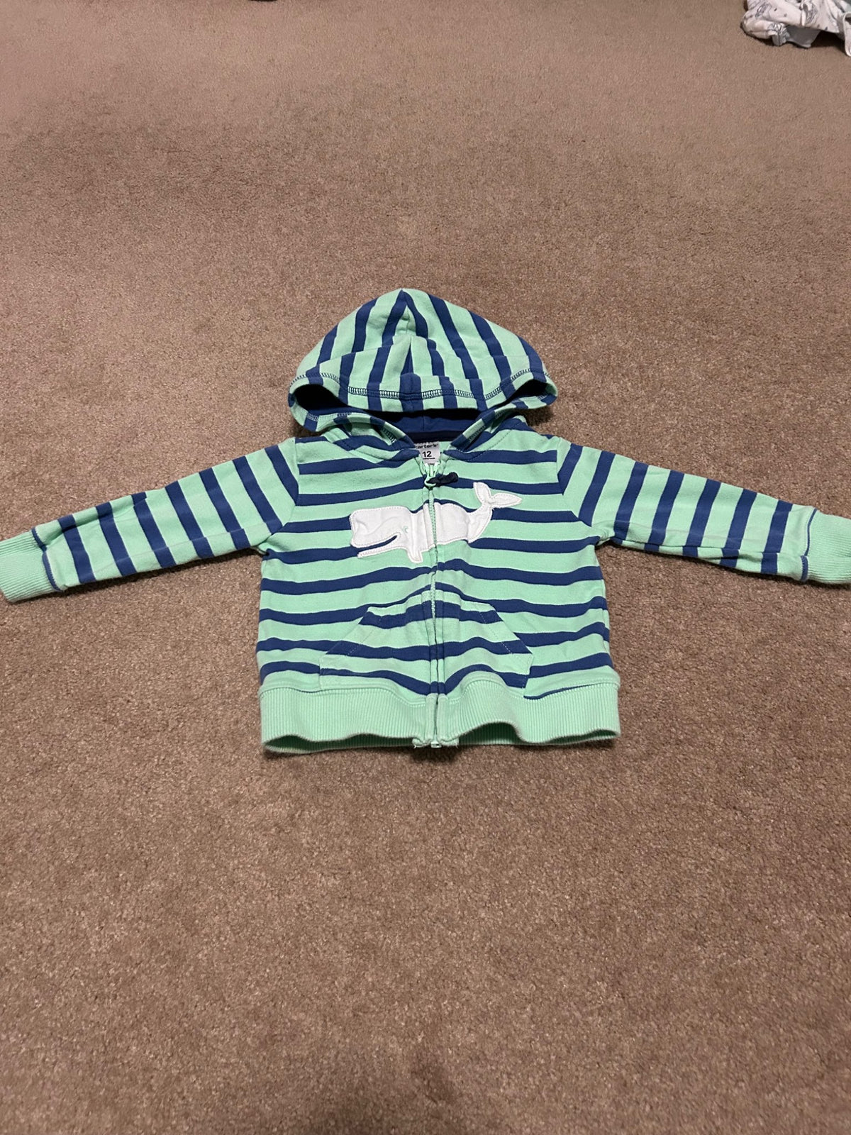 12 month hoodie, Kids 12 Month (9-12M)