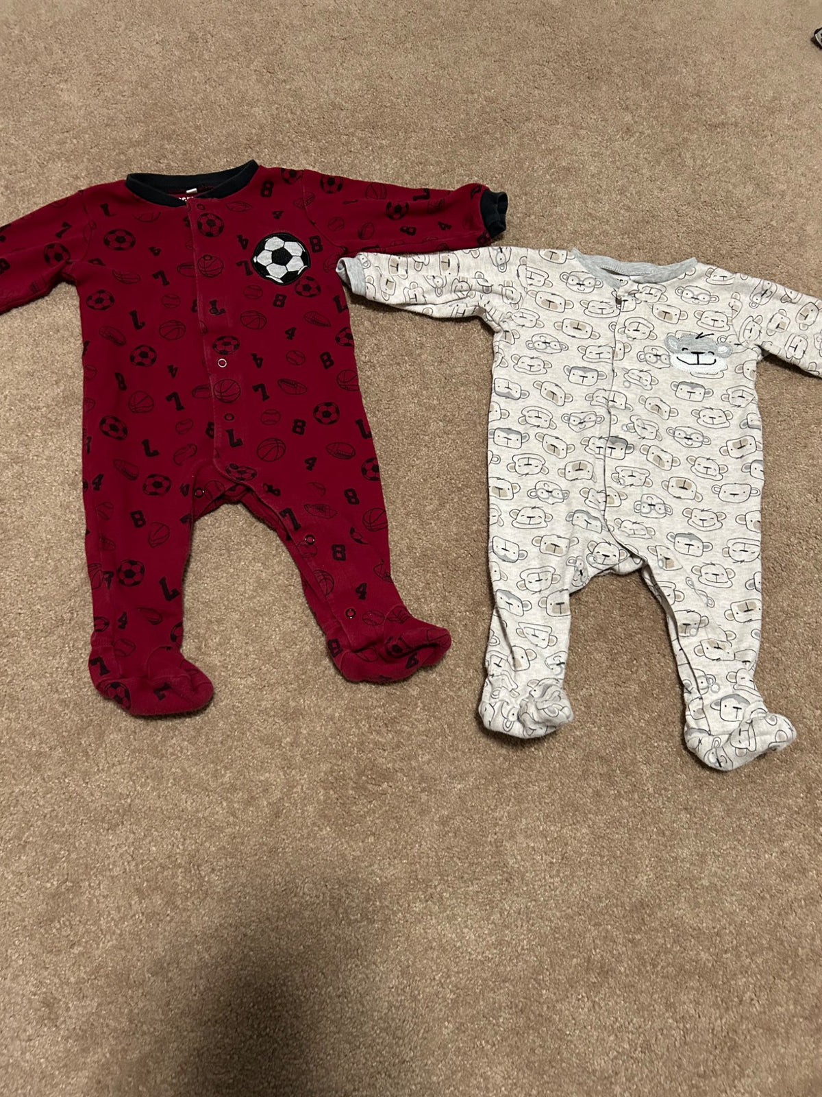 Sleepers x2 6months, Kids 6 Month (3-6M)