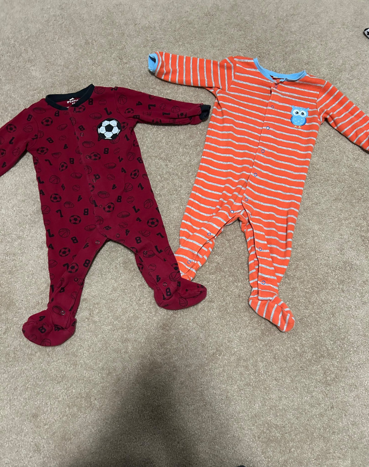 Sleepers x2. 9months, Kids 9 Month (6-9M)