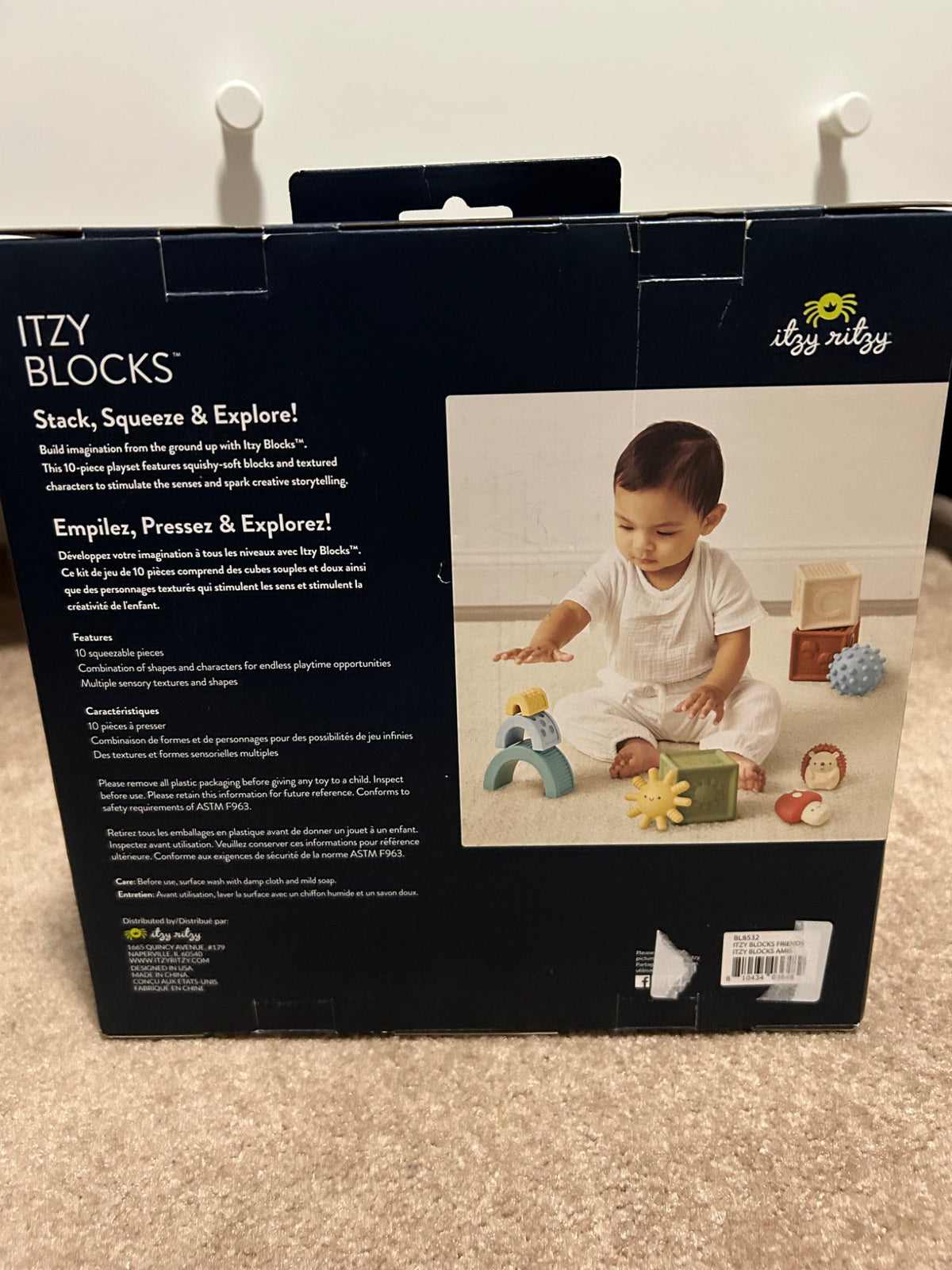 Itzy Ritzy blocks set -NEW