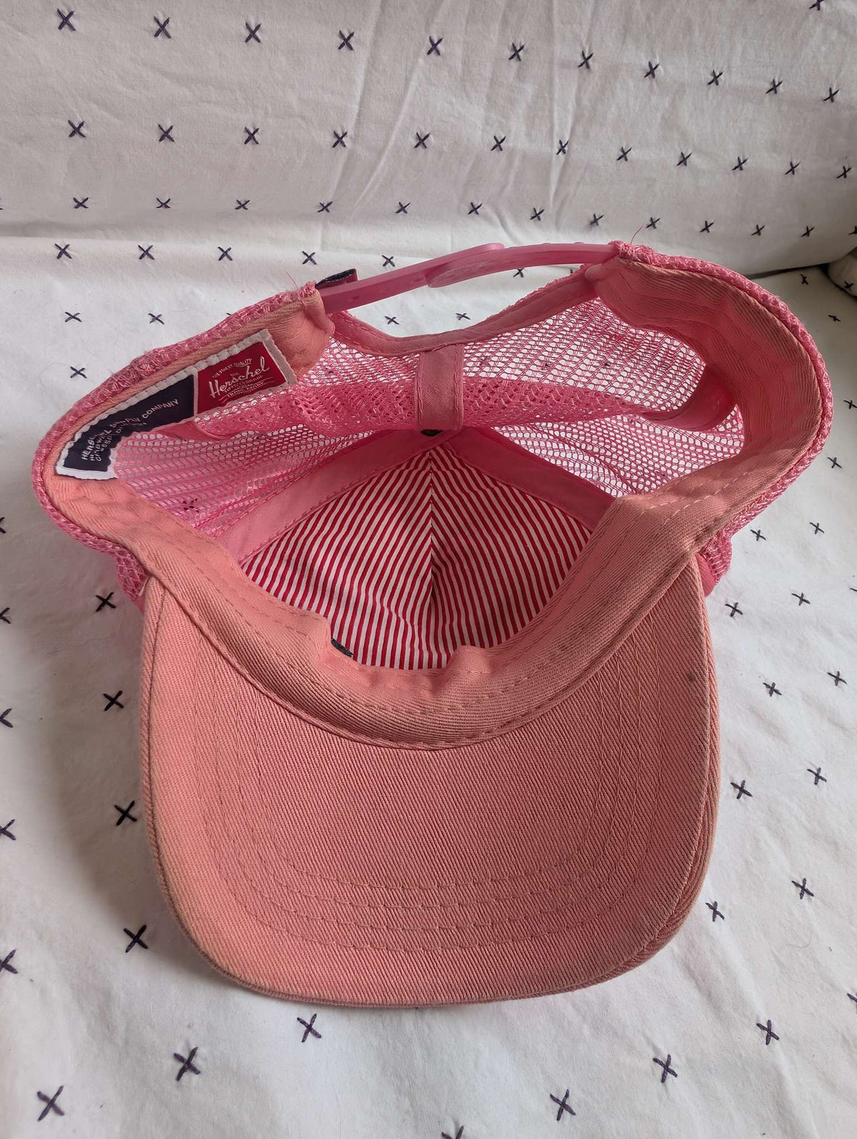 Herschel Supply Co. Pink Toddler Trucker Sun Hat