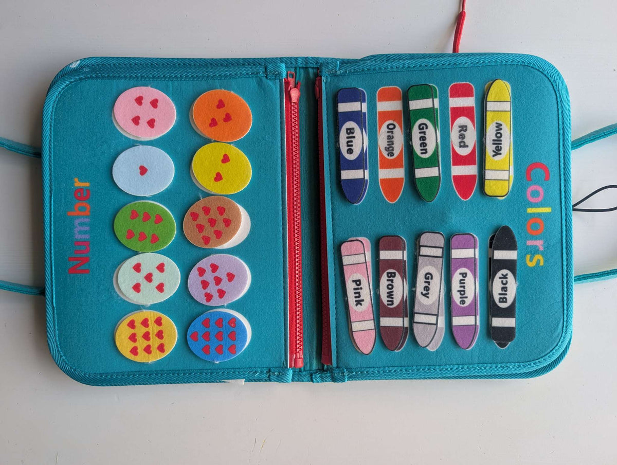 Outer Space Felt Quiet Book / Busy Bag
