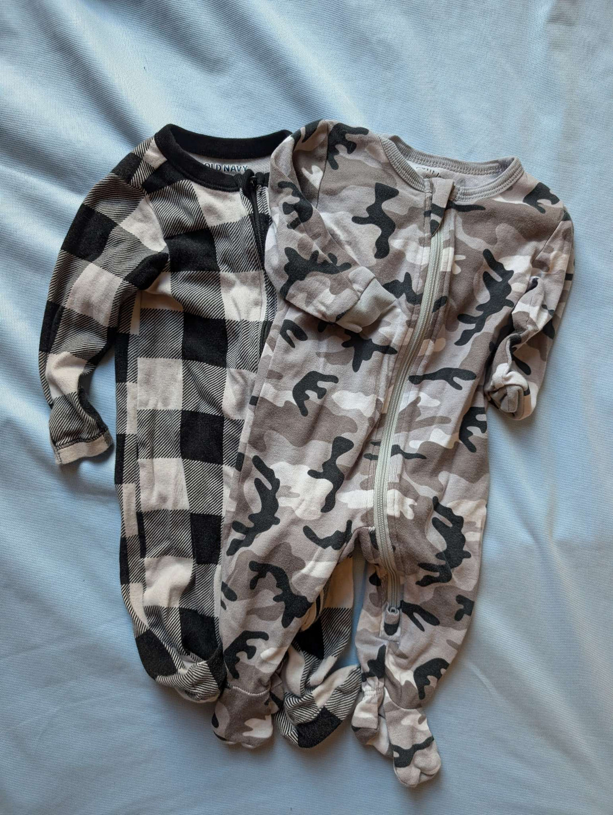 Boy Sleepers (Bundle of 2) 3-6 M, Kids 6 Month (3-6M)