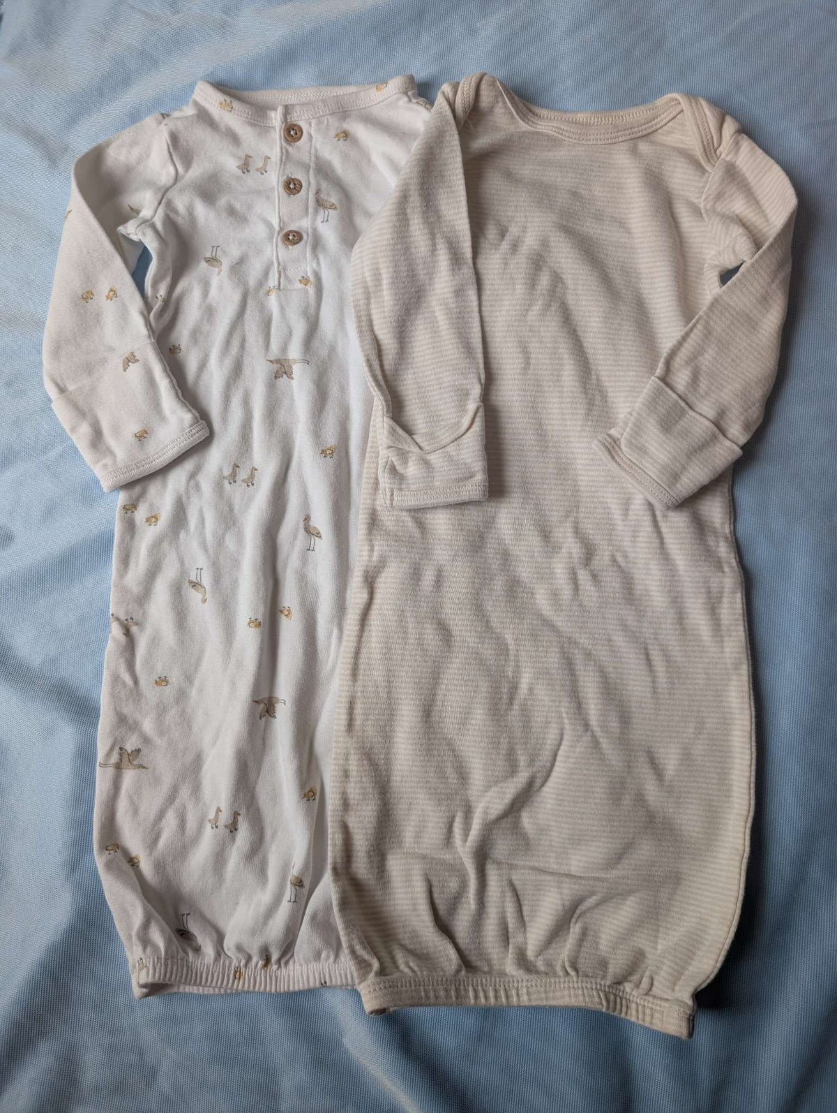 Carter's Sleeper Gowns (Bundle of 2) 3M, 0-6 Months (Small)
