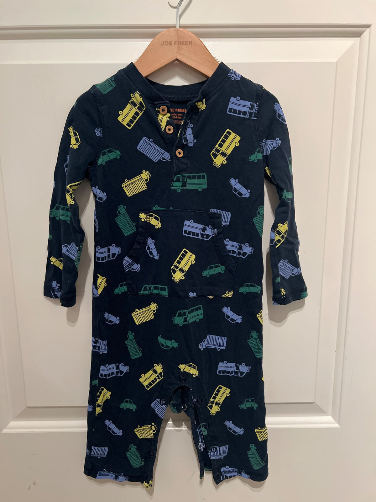 Car and Bus Romper, Kids 24 Month (18-24M)