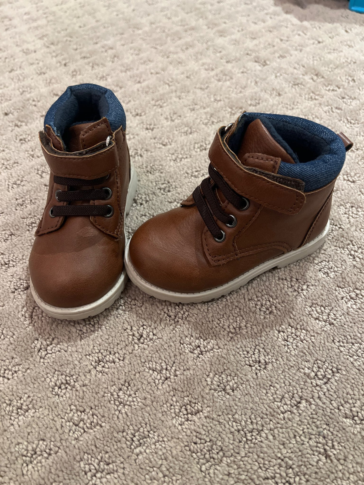 Brown Dress Boots, Shoes 5 (Walkers:12-24 mth)