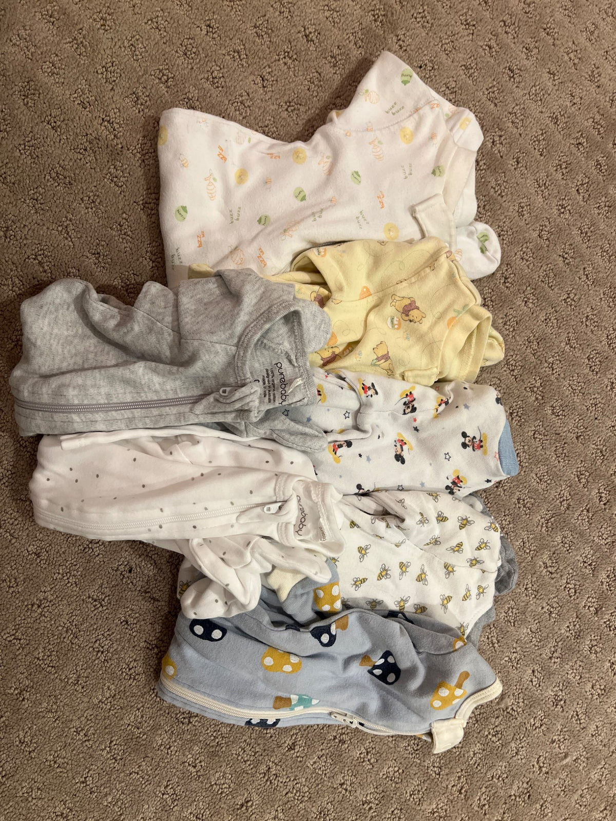 7 onesies- Nb/O-3m, Kids Newborn