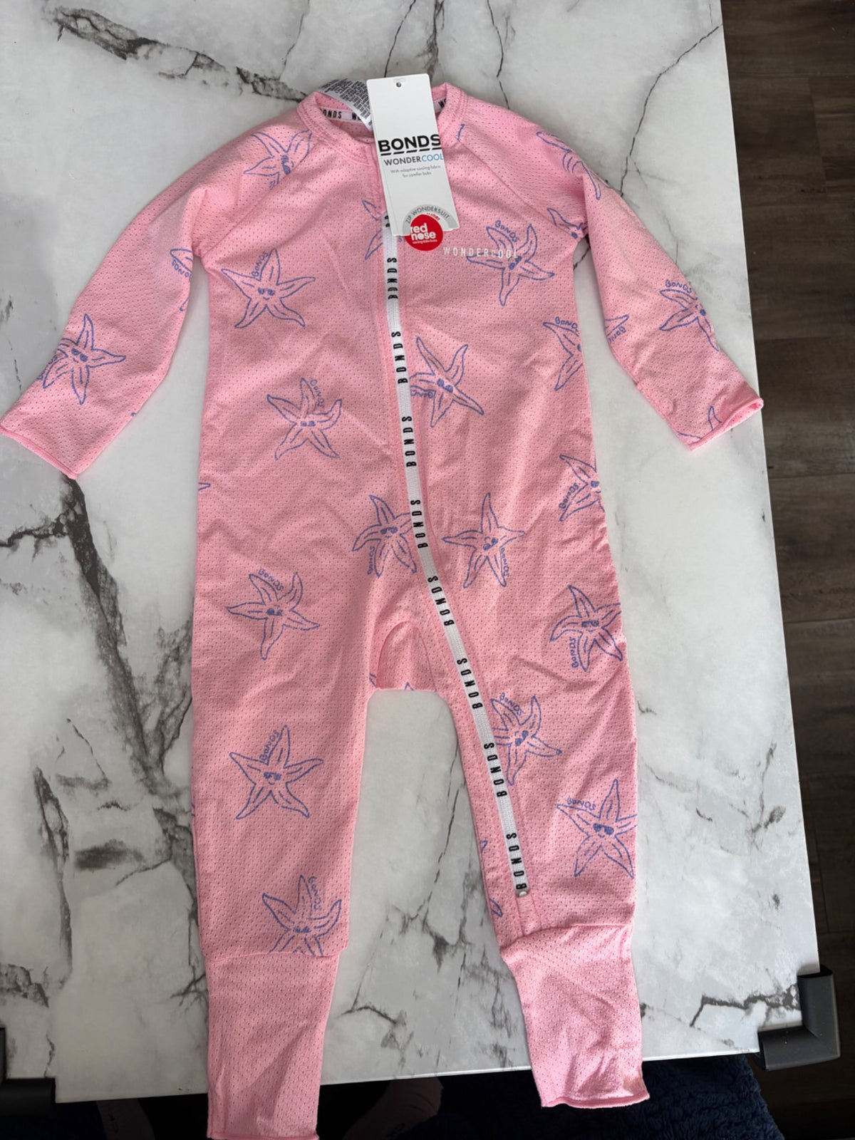 Girls Bonds Starfish Wondersuit- 6-12M NWT, Kids 12 Month (9-12M)