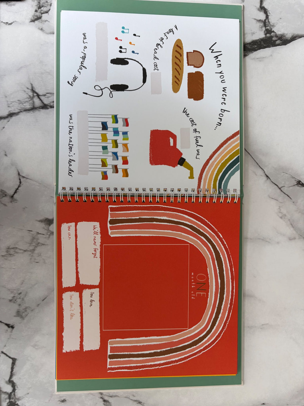 Baby’s First Year book- NWT