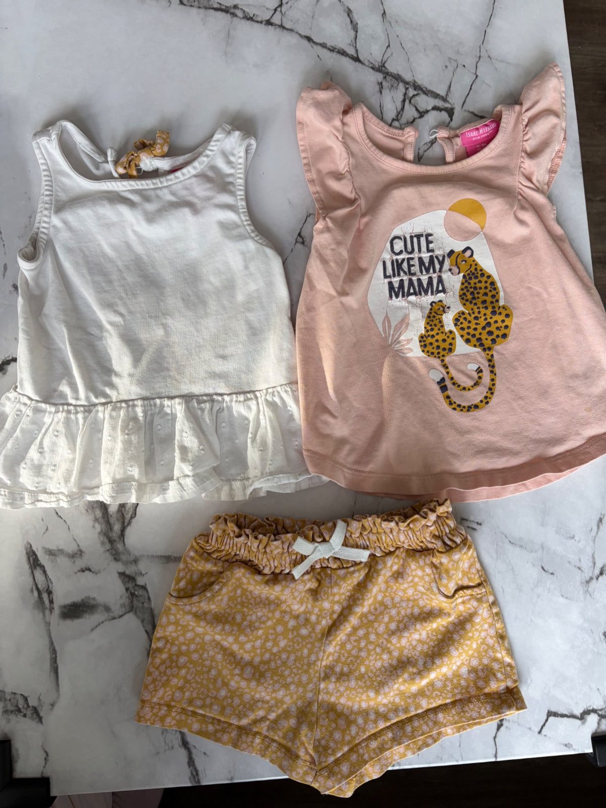Cheetah Matching Set- 18M, VGUC, Kids 18 Month (12-18M)