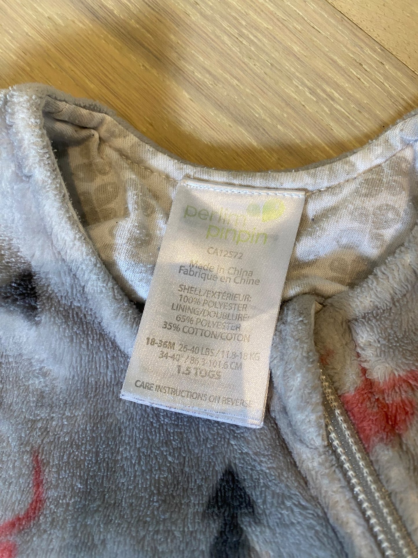 Perlimpinpin Sleep Sack, 18-36 months. , 18-24 Months (Extra Large)