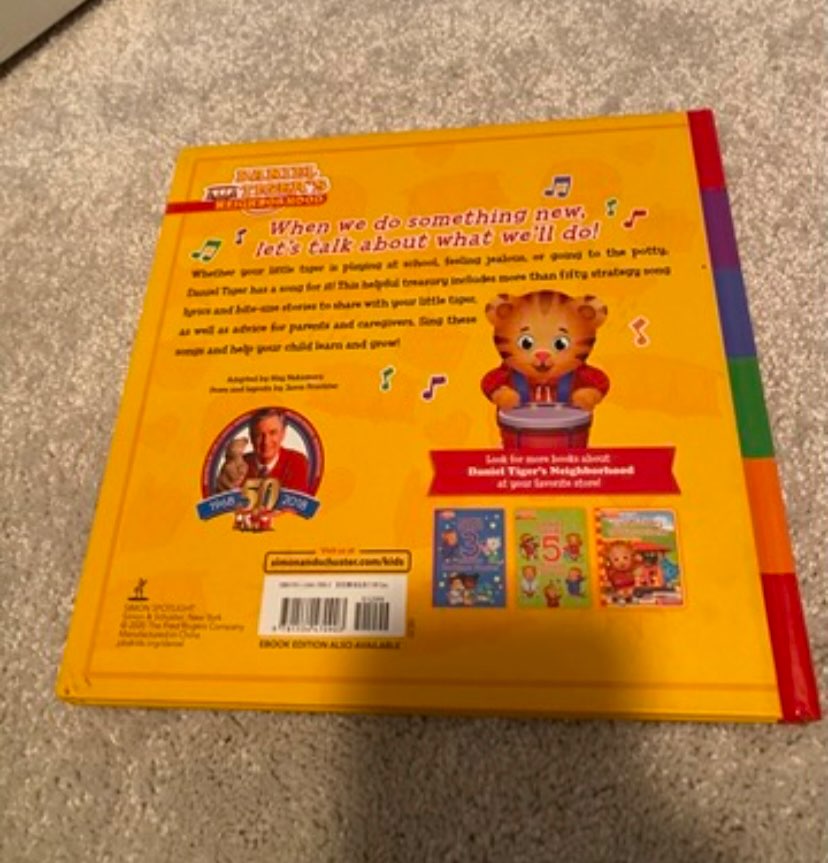 Daniel Tiger Song Book