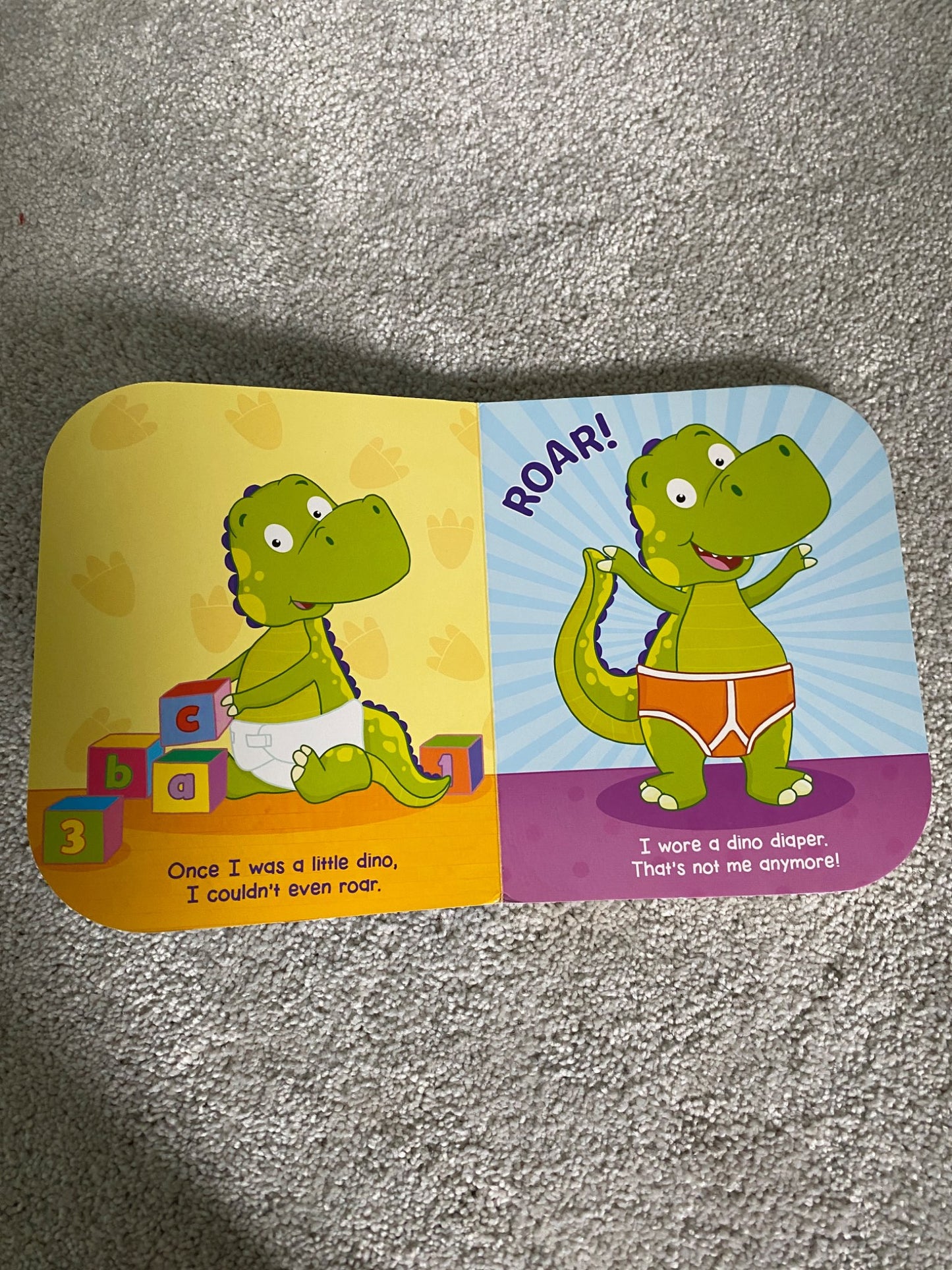 Dino Potty Book
