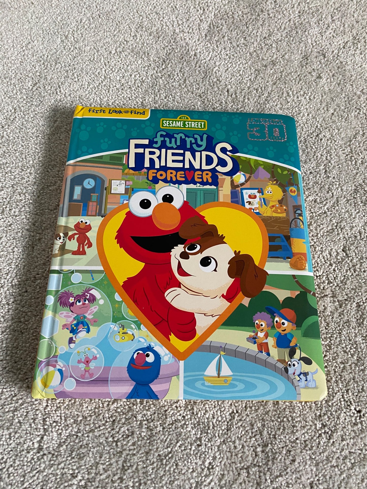 Elmo Friends Seek and Find Book
