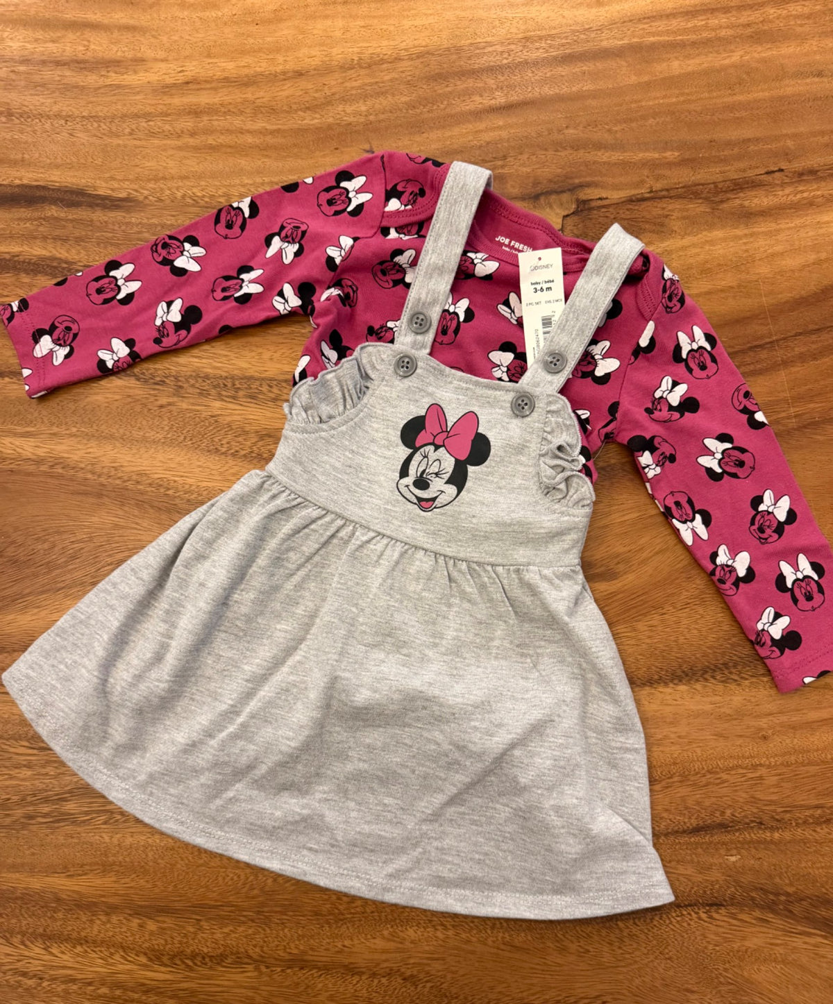 Joe Fresh NWT 3-6 months Minnie Mouse Outfit, Kids 6 Month (3-6M)