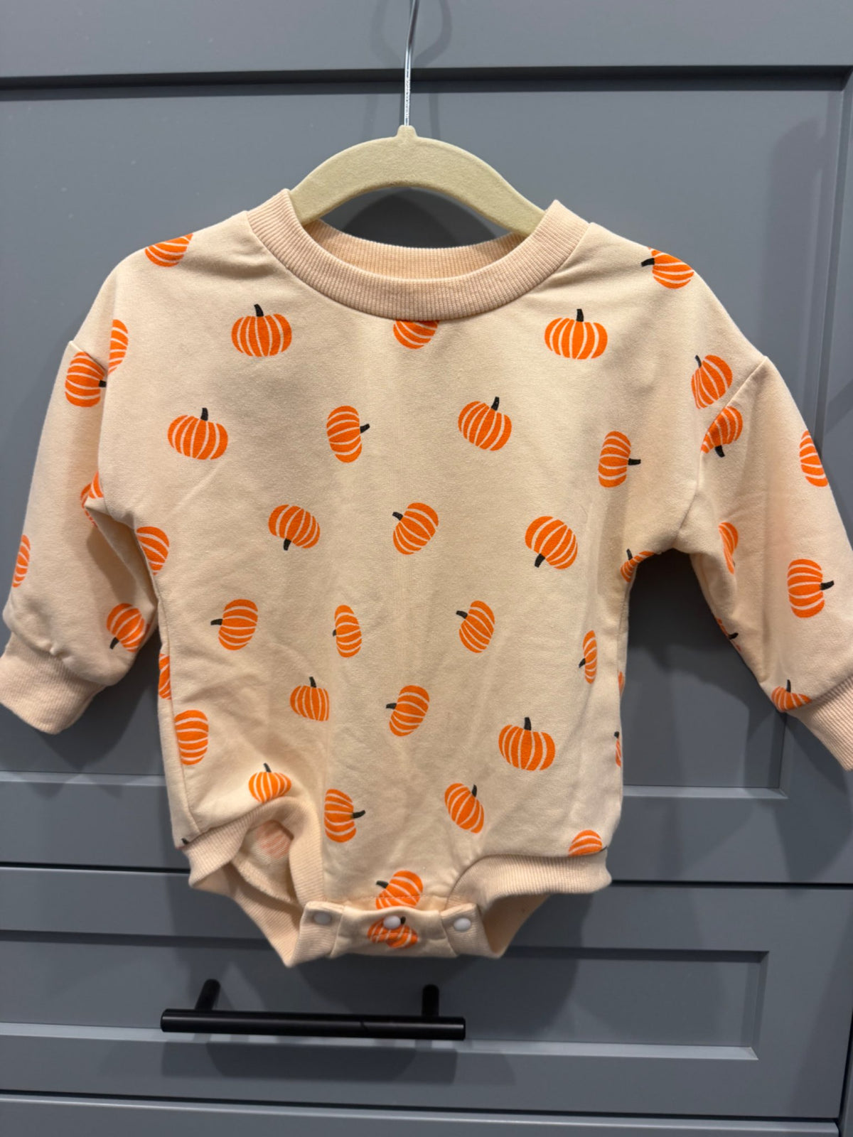 Pumpkin romper , Kids 9 Month (6-9M)