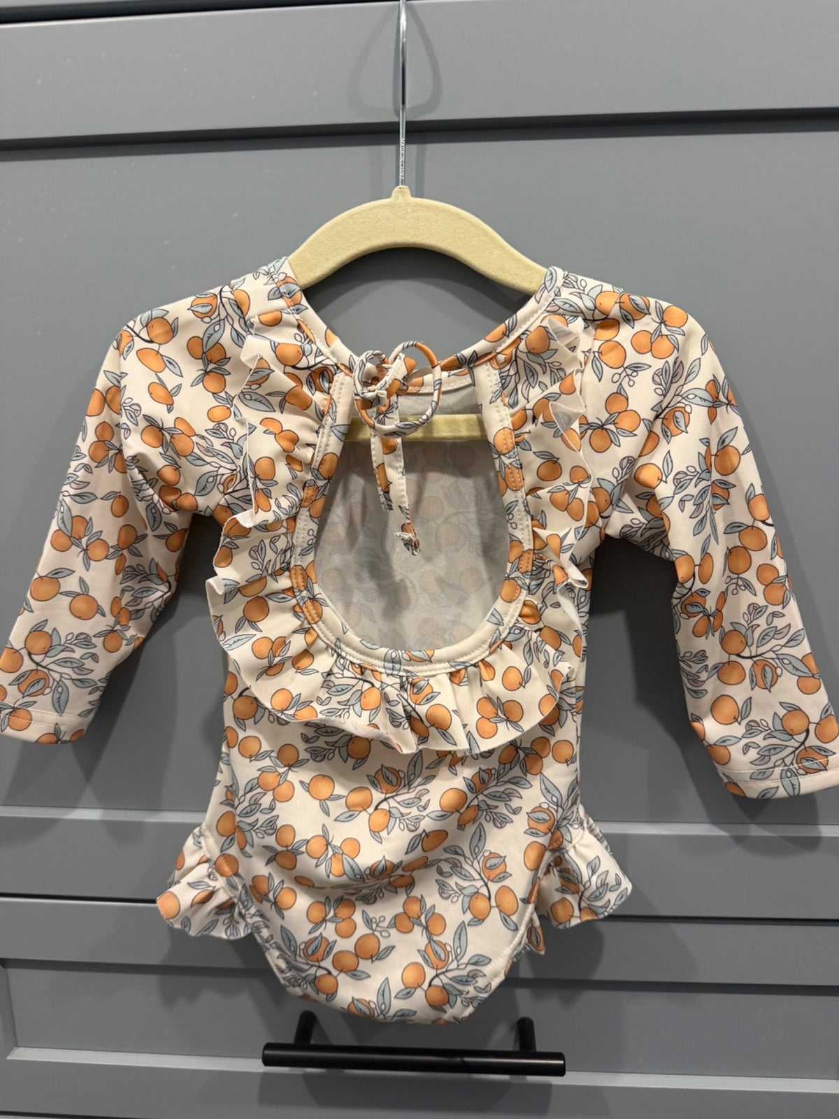 Long sleeve bathing suit, Kids 12 Month (9-12M)