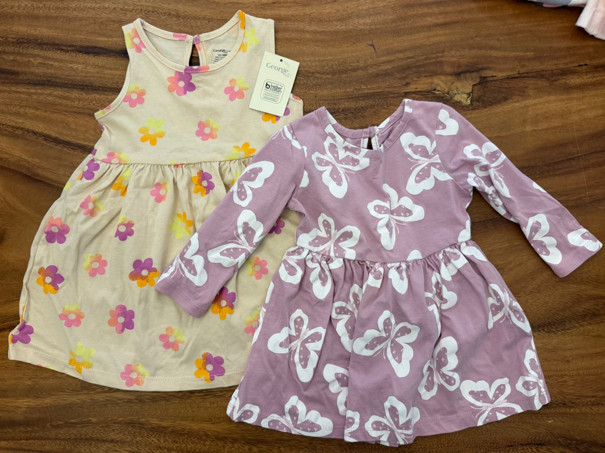 George 2 dress bundle , Kids 18 Month (12-18M)
