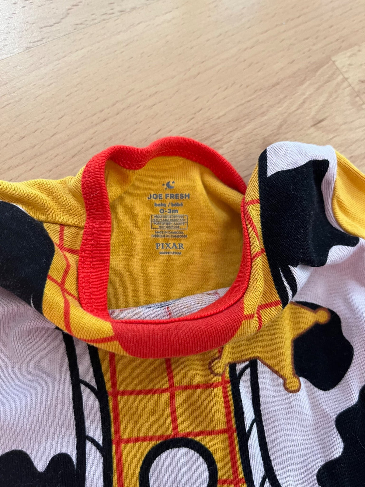 Joe Fresh Toy Story Woody Pajama Costume Set 0-3M, Kids 3 Month (0-3M)