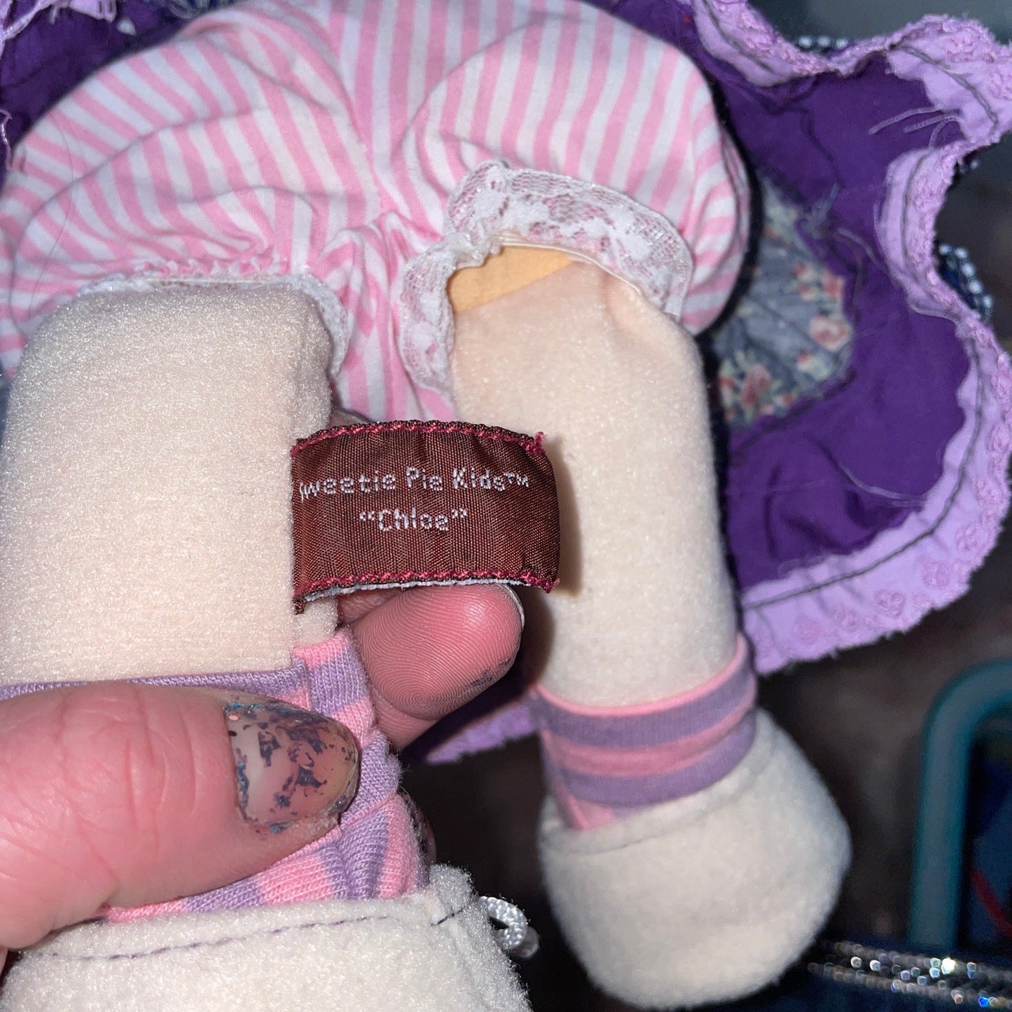 Sweetie Pie kids NWT Beautiful Stuffed Chloe Doll "Height-15" Width-8