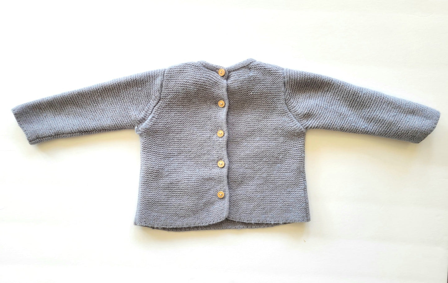 Zara knit sweater, blue, 6-9 months, Kids 9 Month (6-9M)