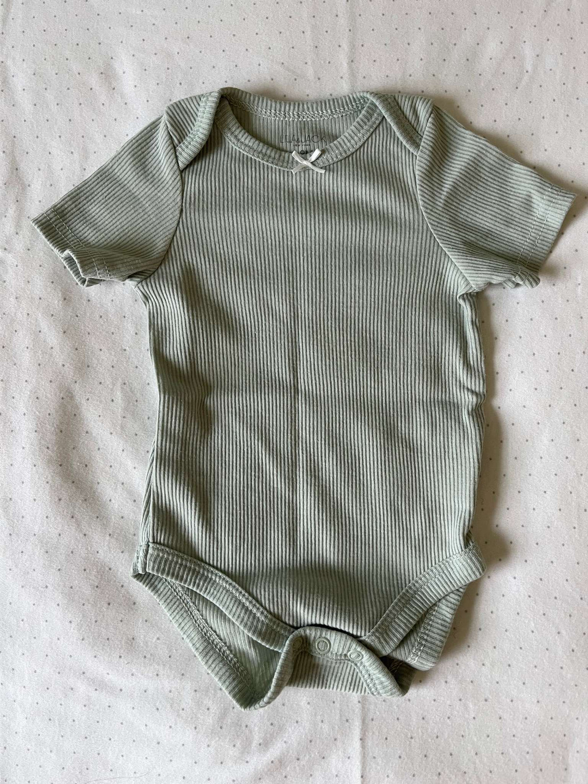 Lila & Jack Set of Two Onesies - Baby Girl 6-9 months, Kids 9 Month (6-9M)