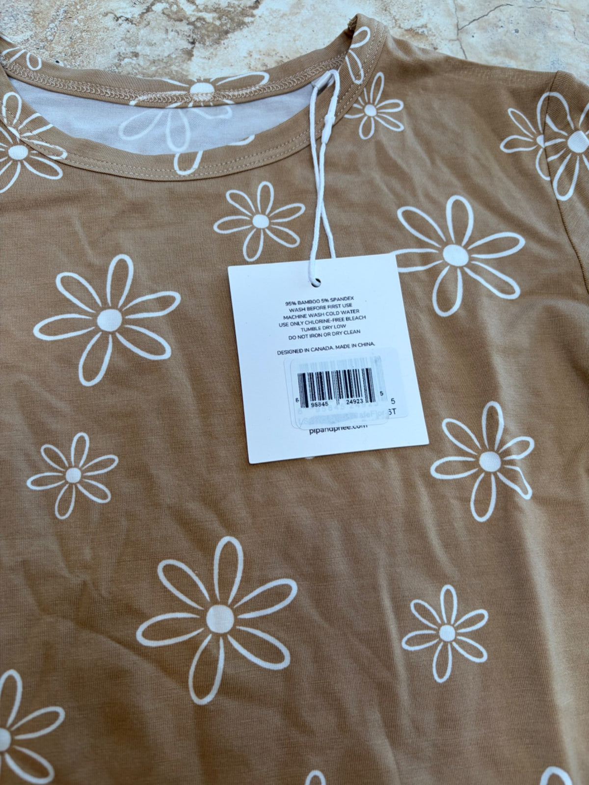 Brand new pip and Phee floral nightie , Kids 6/6X