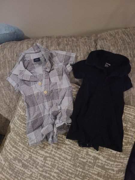 0 to 3 month Baby gap collared shirts , Kids 3 Month (0-3M)