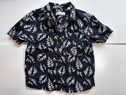 4-5y black button up zara shirt, Kids 4/4T