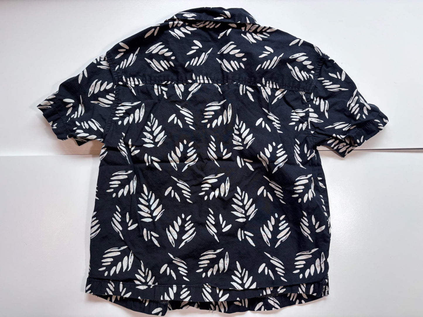 4-5y black button up zara shirt, Kids 4/4T